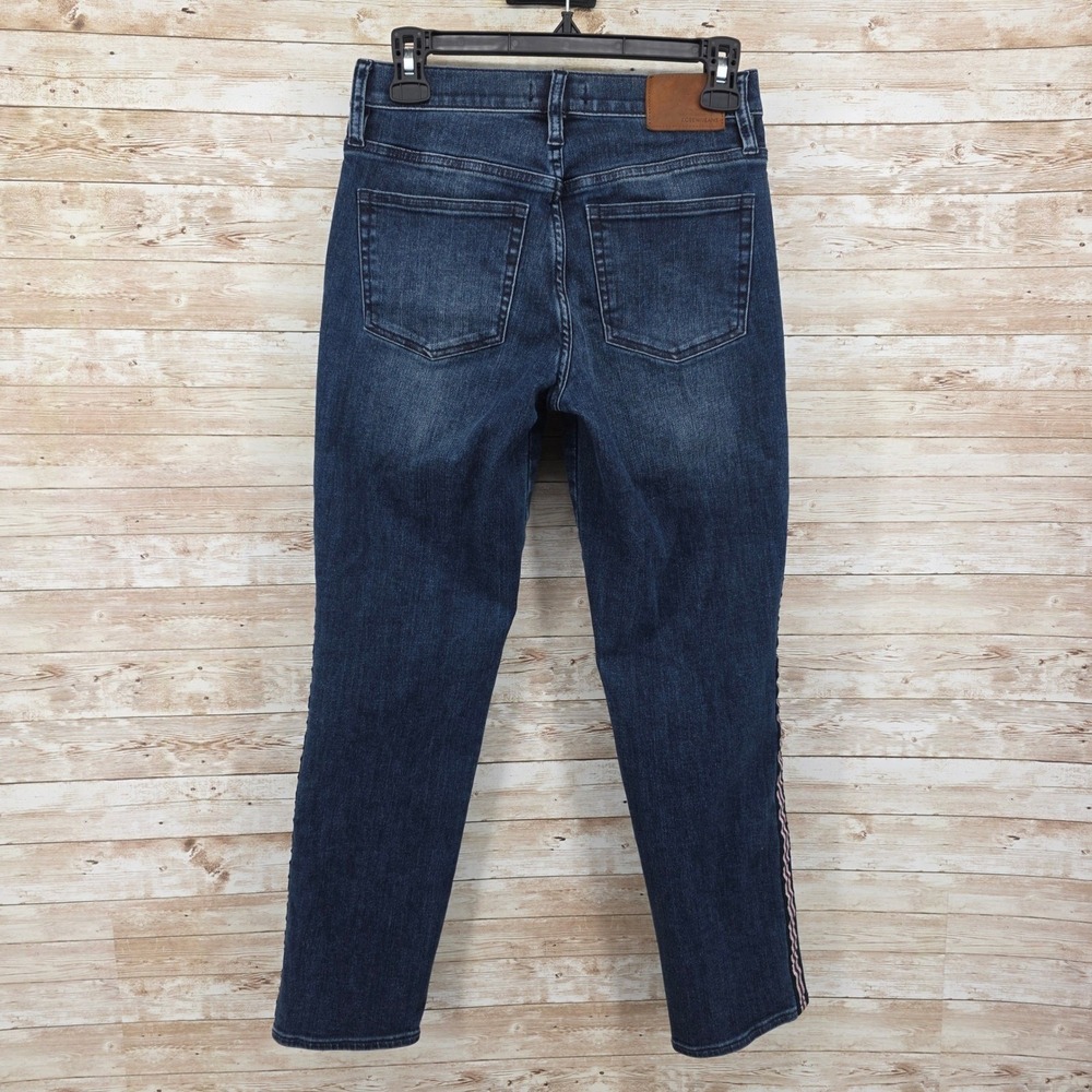 J Crew Straight Leg Mid Rise Jeans Womens 25 - Picture 2 of 9
